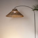 Amalfi trådløs udendørs gulvlampe H148 cm - Sort/Natur