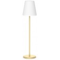 Lola trådløs udendørs gulvlampe H119 cm - Antracit/Hvid