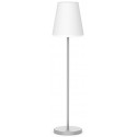 Lola trådløs udendørs gulvlampe H119 cm - Antracit/Hvid