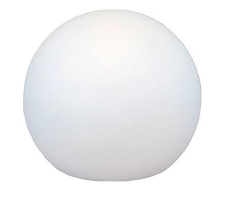 Buly udendørs gulvlampe 1 x E27 Ø78 cm - Hvid