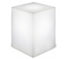 Cuby udendørs lampe 1 x E27 H53 cm - Hvid