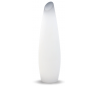 Fredo udendørs gulvlampe H139 cm - Hvid