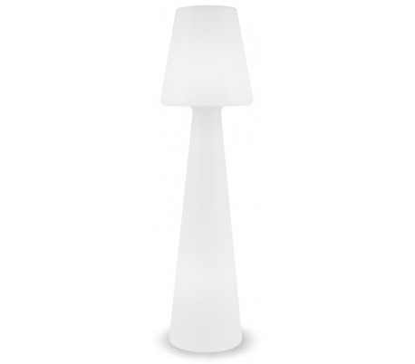 Lola udendørs gulvlampe H110 cm - Hvid