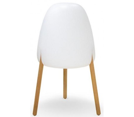 Lola udendørs gulvlampe H200 cm - Hvid