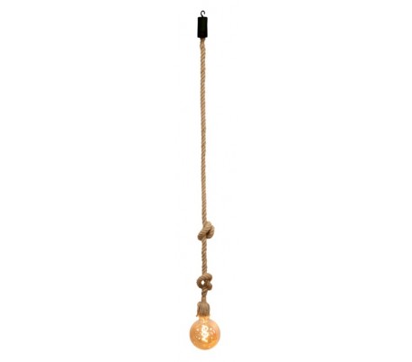 Saona trådløs udendørs loftlampe Ø31 cm - Natur