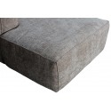Moderne hjørnesofa i polyester 305 x 175 cm - Natur