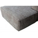 Moderne hjørnesofa i polyester 305 x 175 cm - Travertin