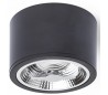 Kelly påbygningsspot Ø12 cm 15W LED - Sort