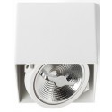 CONDU kipbar Påbygningsspot LED 20W - Hvid