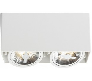 James l kipbar påbygningsspot 15W LED - Hvid 2