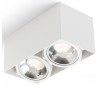 James ll kipbar påbygningsspot 2 x 15W LED - Hvid