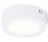 Socorrol påbygningsspot Ø11,8 cm 6W LED - Hvid