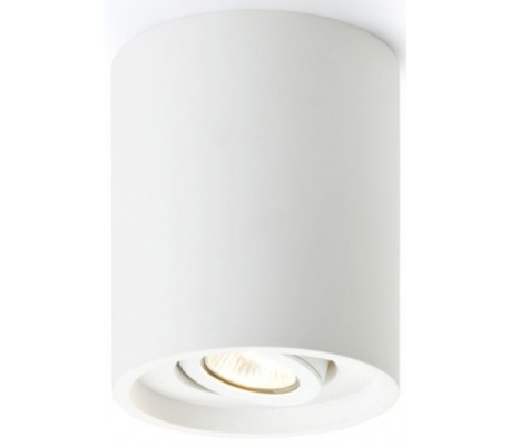 Gina påbygningsspot i gips Ø11 cm 1 x GU10 - Hvid