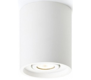 Gina påbygningsspot i gips Ø11 cm 1 x GU10 - Hvid 2