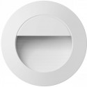 Kick l Væglampe til indbygning Ø5 cm 3W LED - Hvid