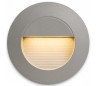 Marco Væglampe til indbygning Ø7,8 cm 3W LED - Sølvgrå