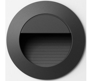 Marco Væglampe til indbygning Ø7,8 cm 3W LED - Sølvgrå 2