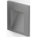 Tess SQ Væglampe til indbygning 6,4 x 6,7 cm 3W LED - Hvid