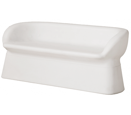 Rasa solseng i polyethylene 203 x 80 cm - Hvid