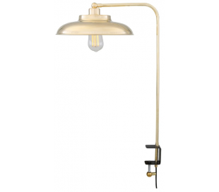 Paris Bordlampe med klemme H70 cm 1 x E27 - Poleret messing