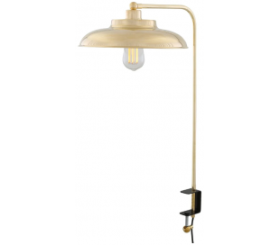 Paris Bordlampe med klemme H70 cm 1 x E27 - Poleret messing 2