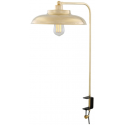 Paris Bordlampe med klemme H70 cm 1 x E27 - Poleret messing