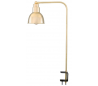 Baku Bordlampe med klemme H73,5 cm 1 x E27 - Poleret messing