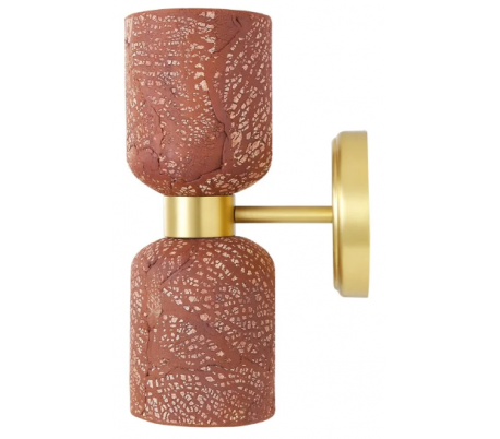 Baku Bordlampe med klemme H73,5 cm 1 x E27 - Poleret messing