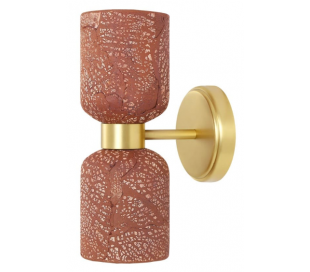 Baku Bordlampe med klemme H73,5 cm 1 x E27 - Poleret messing 2