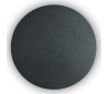 AP 15 rund væglampe i aluminium Ø15 cm 1 x 9W LED - Mat sort