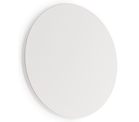 AP 15 rund væglampe i aluminium Ø15 cm 1 x 9W LED - Mat hvid