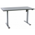 EP Home hæve sænkebord 140 x 70 cm - Sort/Antracit