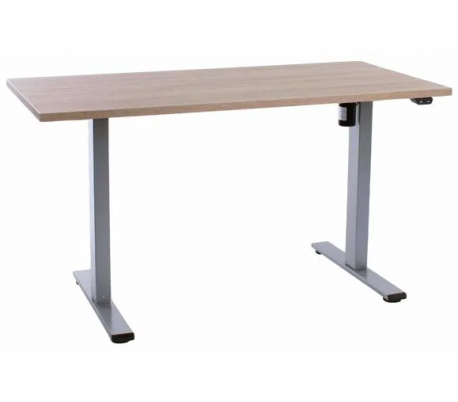 EP Home hæve sænkebord 140 x 70 cm - Sort/Eg