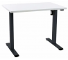 EP Home hæve sænkebord 90 x 60 cm - Sort/Hvid