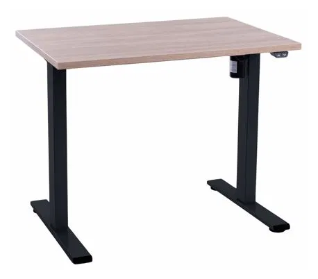 EP Home hæve sænkebord 140 x 70 cm - Sort/Eg