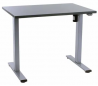 EP Home hæve sænkebord 90 x 60 cm - Grå/Antracit