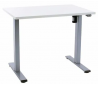 EP Home hæve sænkebord 90 x 60 cm - Grå/Hvid