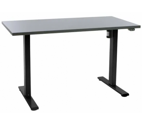 EP Home hæve sænkebord 90 x 60 cm - Sort/Antracit
