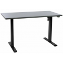EP Home hæve sænkebord 90 x 60 cm - Sort/Antracit