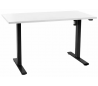 EP Home hæve sænkebord 120 x 60 cm - Sort/Hvid