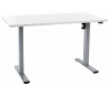 EP Home hæve sænkebord 120 x 60 cm - Grå/Hvid