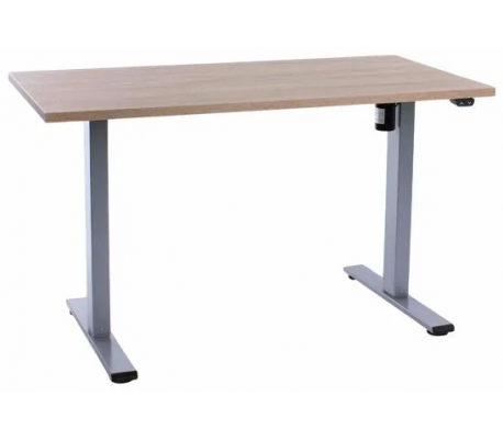 EP Home hæve sænkebord 120 x 60 cm - Sort/Eg