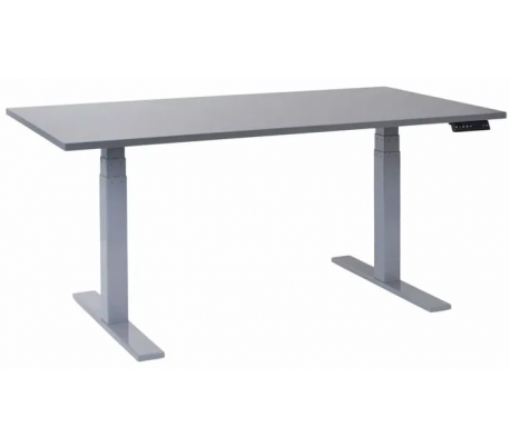 EP Home hæve sænkebord 120 x 60 cm - Grå/Antracit