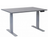 EP 6000 Hæve sænkebord 140 x 80 cm - Alu/Antracit