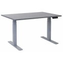 EP 6000 Hæve sænkebord 140 x 80 cm - Alu/Antracit