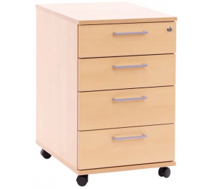 EP Xtra Skuffesektion med 4 skuffer H63,8 cm - Hvid