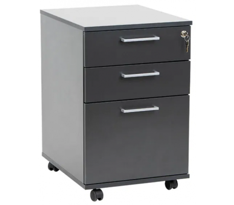 EP Xtra Skuffesektion med 4 skuffer H63,8 cm - Antracit