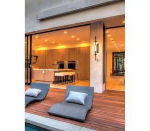 Park Slope væglampe i jern og glas H53,4 cm 1 x E27 - Sort/Klar 2