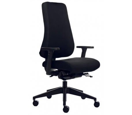 Canadian Ergo 04 kontorstol m/armlæn - Sort