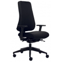 Canadian Ergo 04 kontorstol m/armlæn - Sort